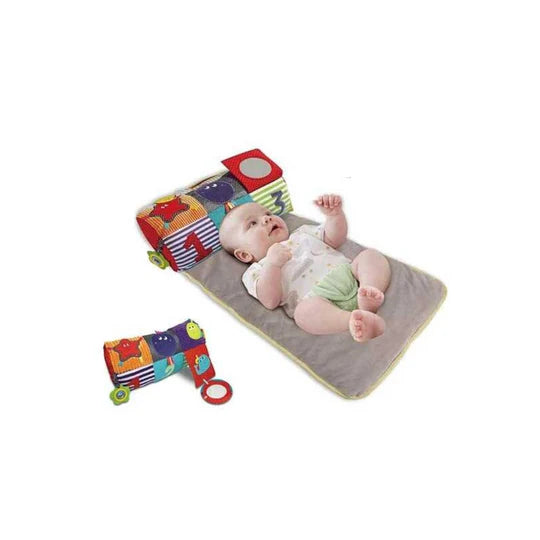 Alfombra Mat Actividades Acolchado Bebe Tummy Time 76x40 cm